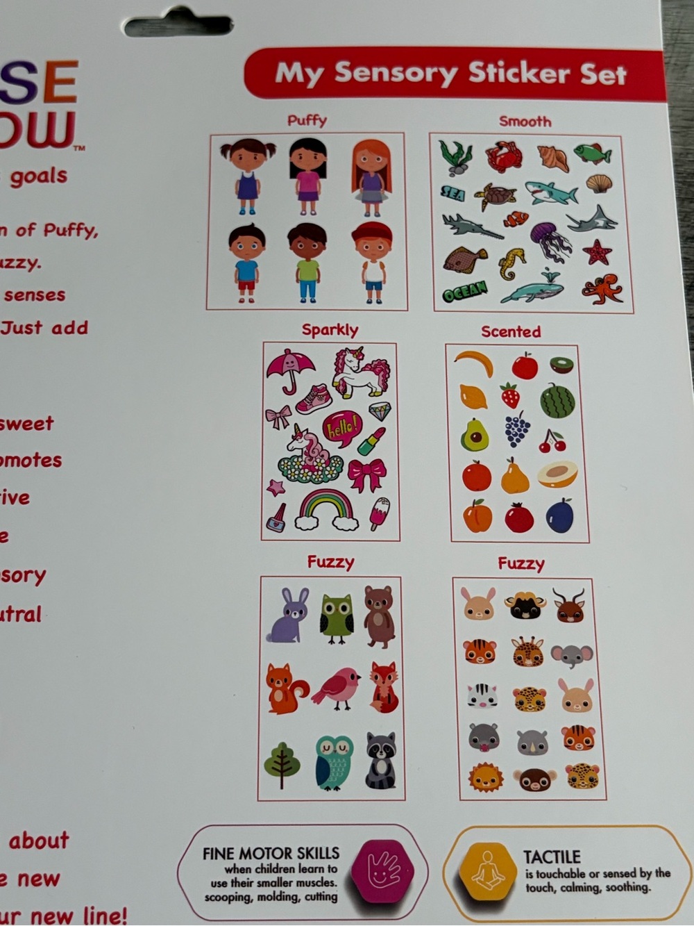 My Sensory Sticker Set - Multicolor - Picture 4 of 4